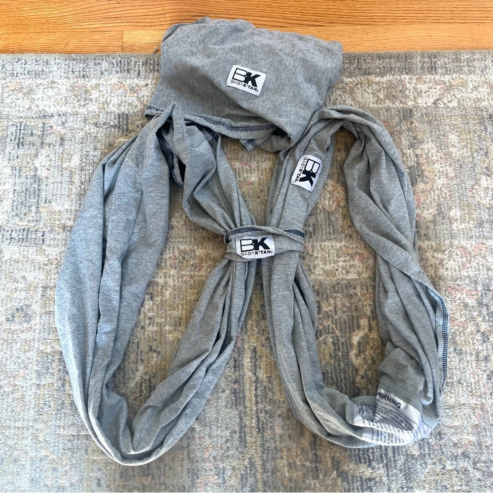 WORN ONCE Original Baby K’Tan Size Small Gray